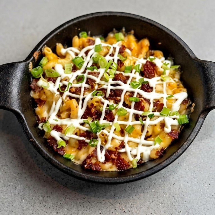 Baked Potato Mac N Cheese